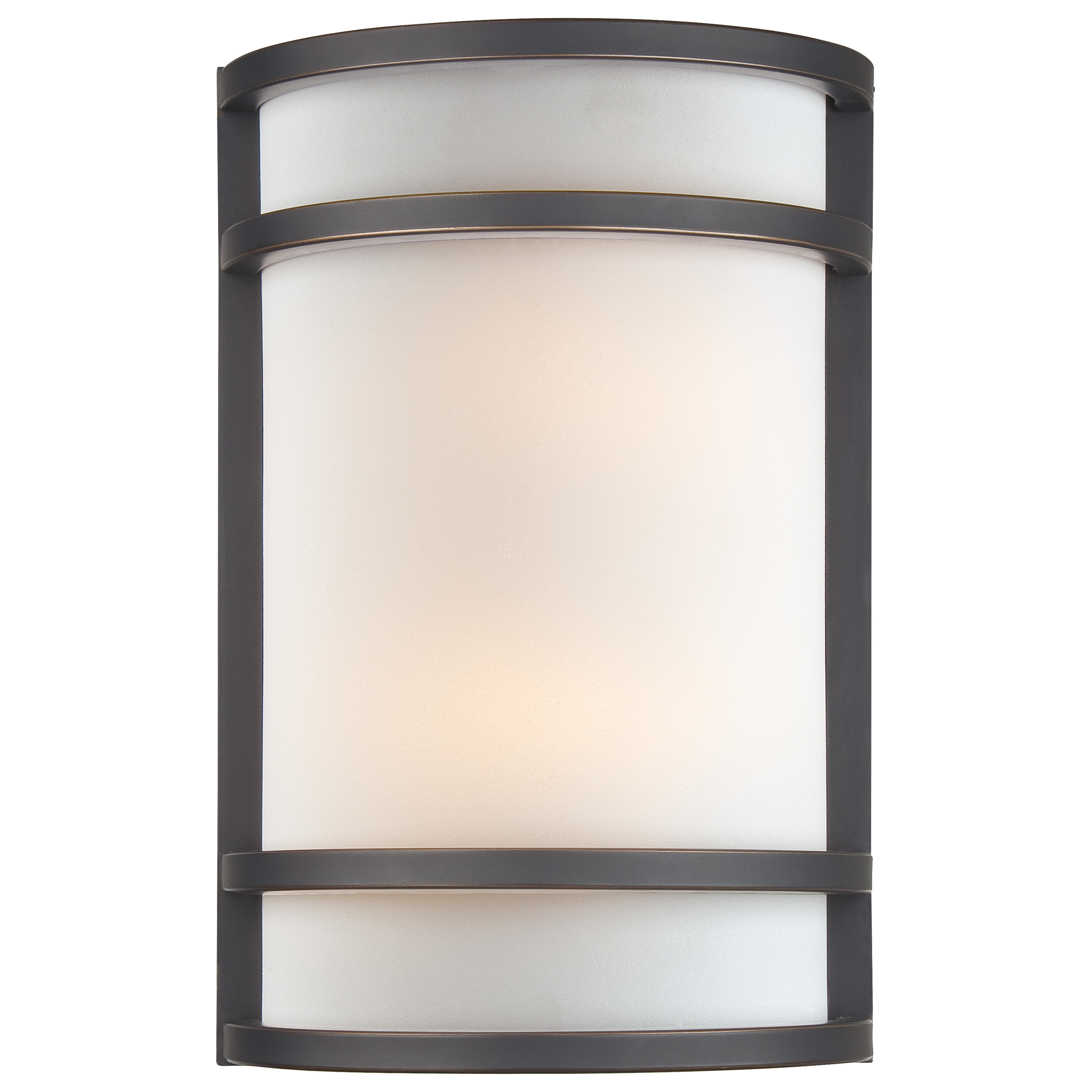 This ADA-compliant wall sconce combines traditional styling with practical functionality. The Dark Restoration Bronze finish and French Scavo glass create warm, ambient lighting perfect for bathrooms and hallways.
