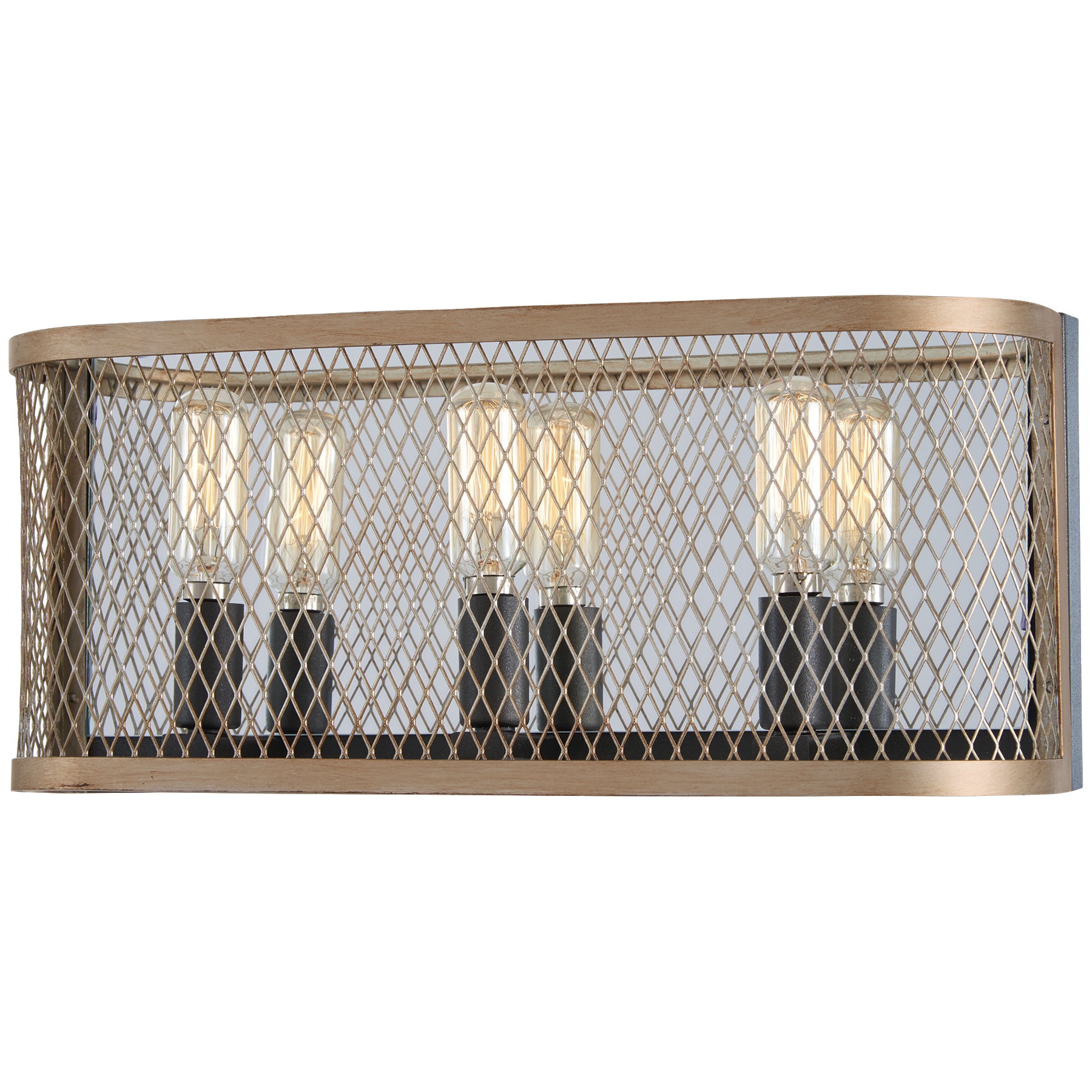 The Marsden Commons 3-Light Bath combines industrial charm with traditional elegance through its distinctive smoked iron and aged gold finish. Perfect for updating bathroom vanities with sophisticated style.