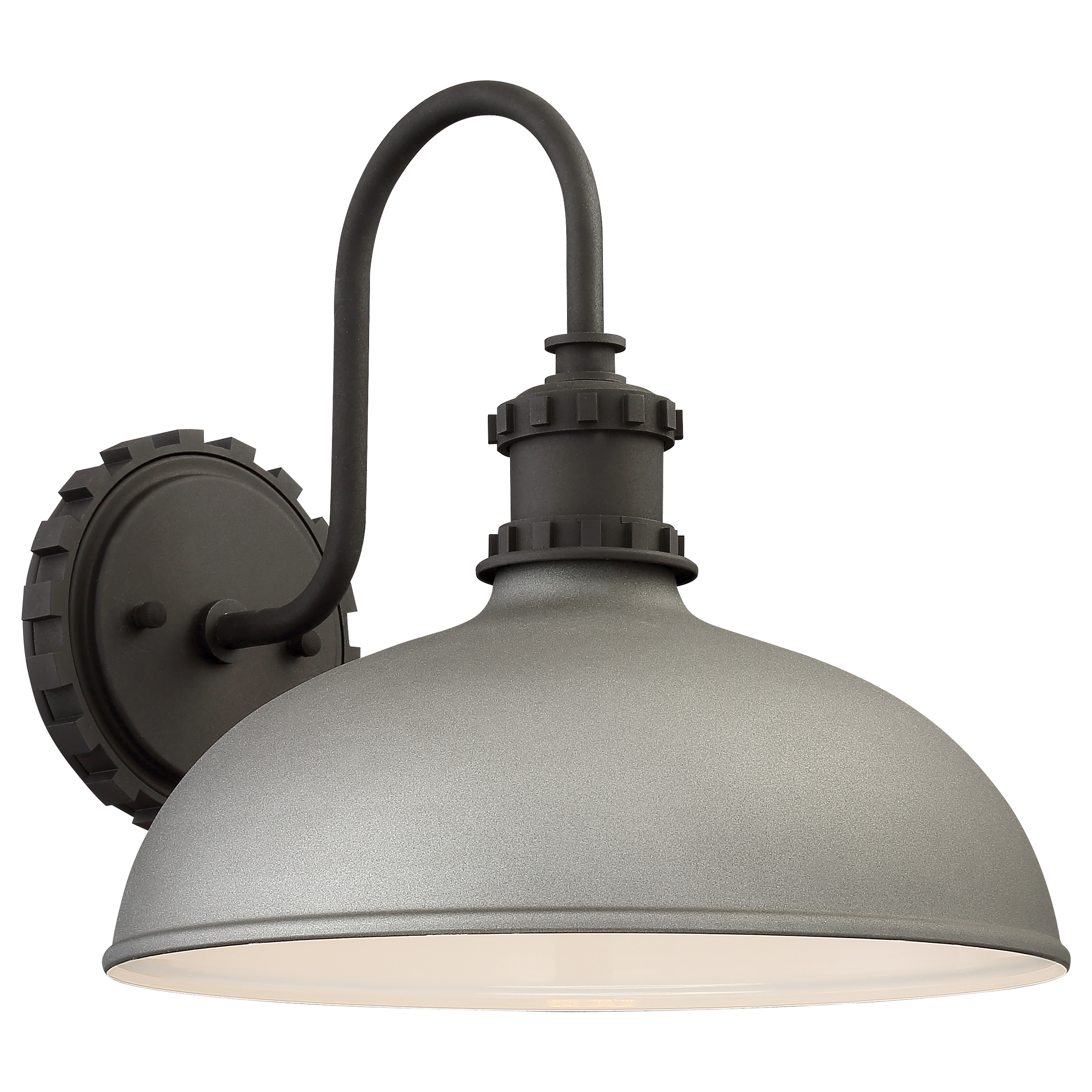 1 Light Wall Mount in Sand Silver