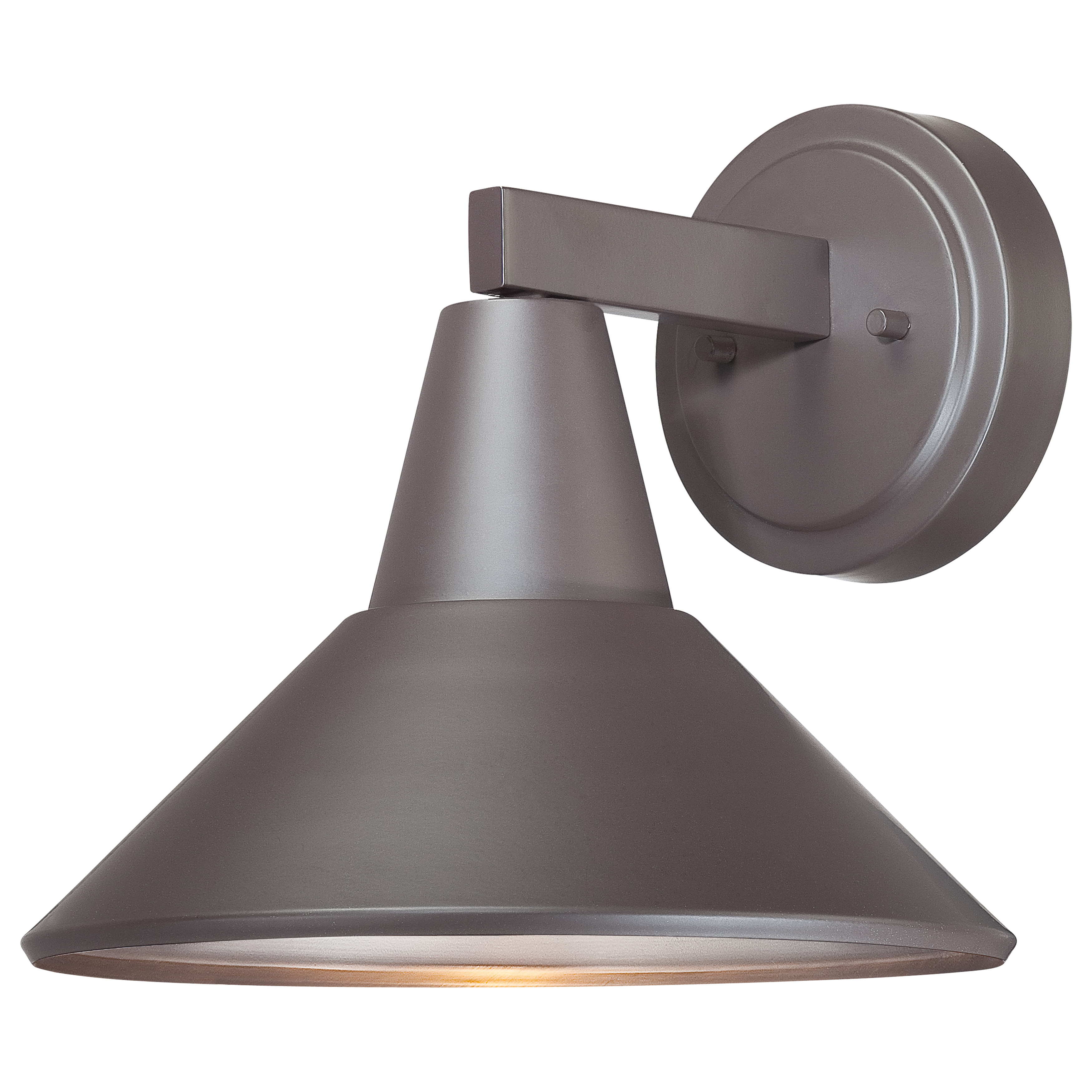 1 Light Wall Mount in Dorian Bronze™ finish - Meets Dark-Sky requirements