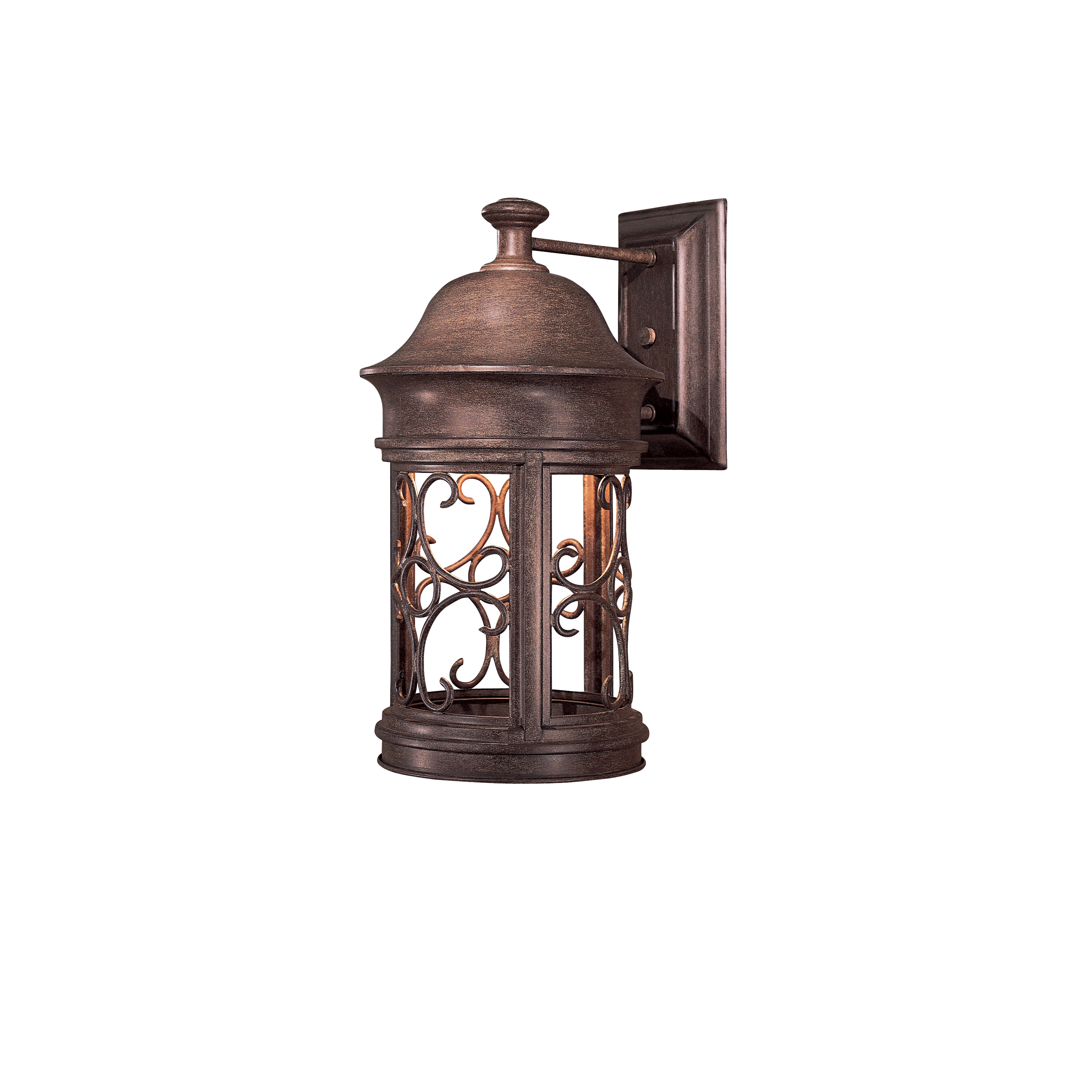 1 Light Wall Mount in Vintage Rust™ Finish - Meets Dark-Sky requirements