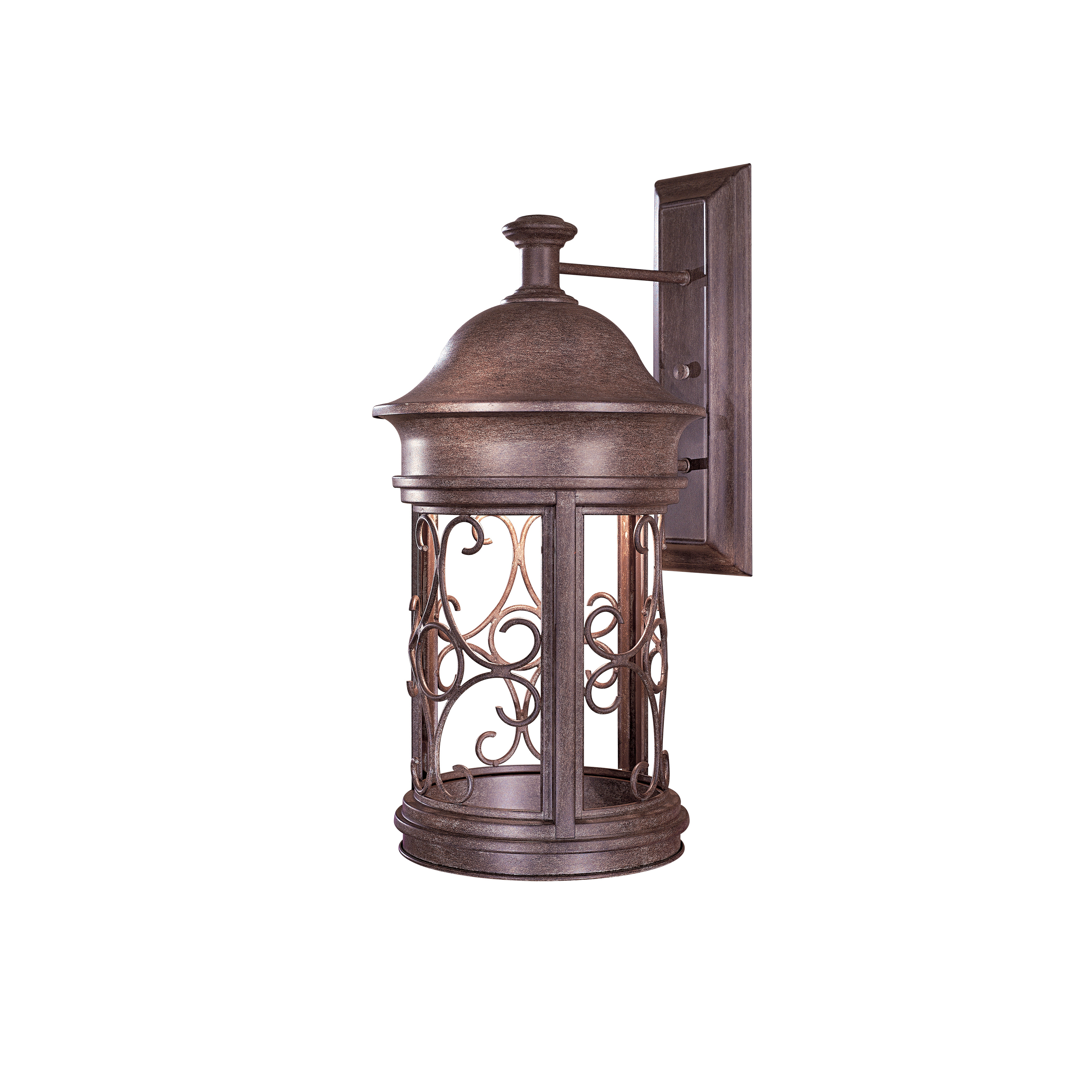 1 Light Wall Mount in Vintage Rust™  Finish - Meets Dark-Sky requirements
