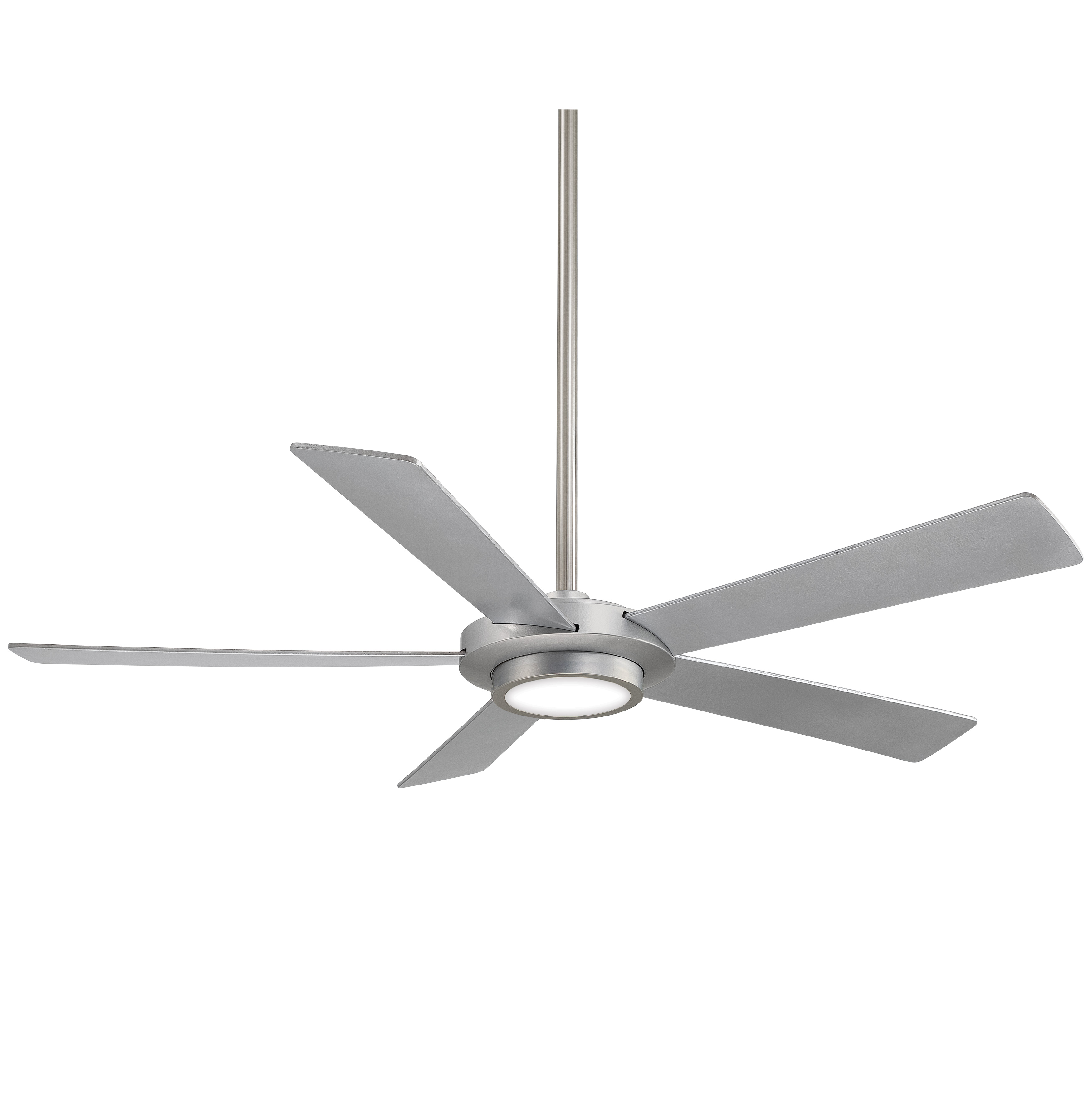 The Sabot combines contemporary styling with efficient DC motor technology and integrated LED lighting. Its 52-inch span and Energy Star certification make it ideal for medium to large rooms seeking both comfort and style.