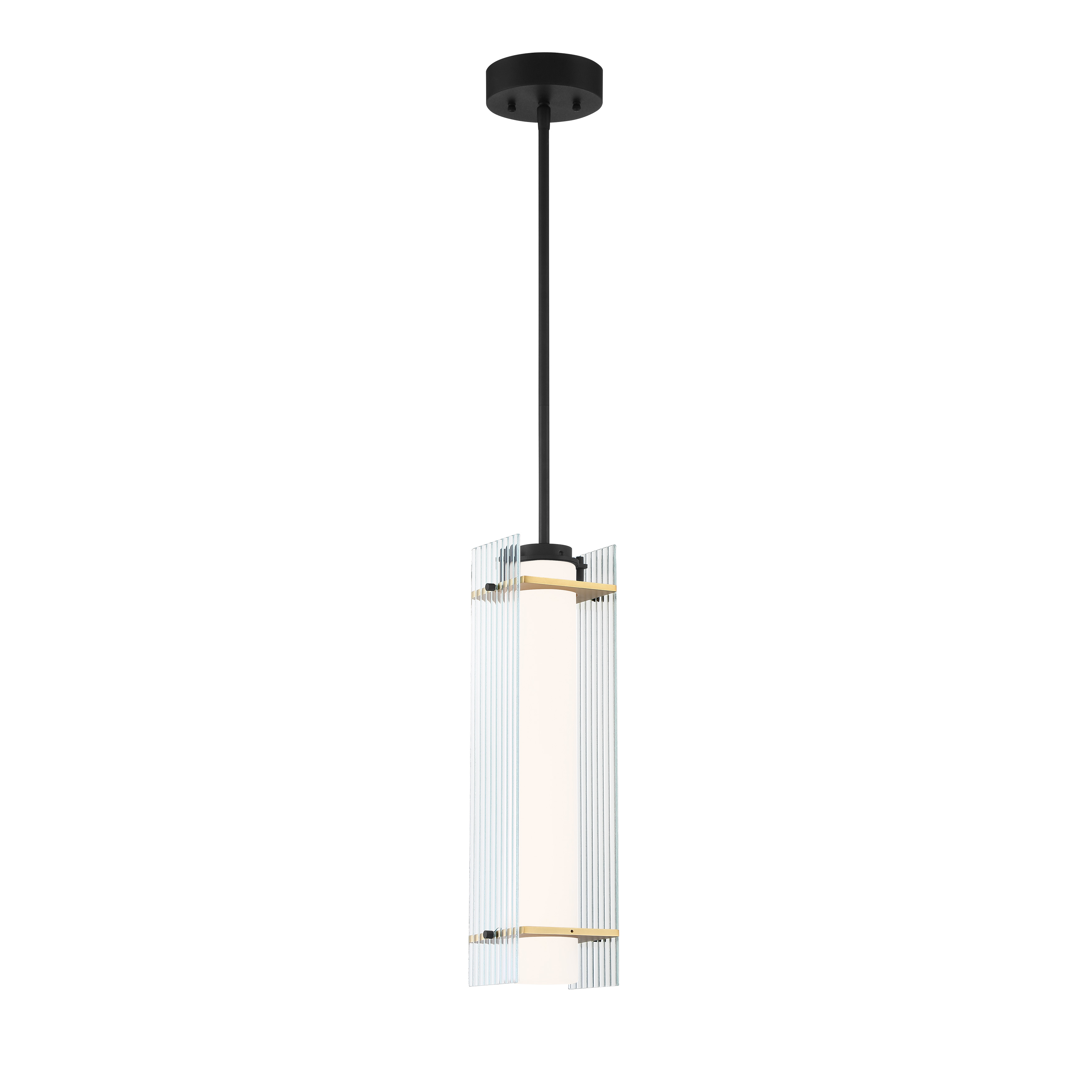 The Midnight Gold pendant combines traditional elegance with modern LED efficiency. Its compact 5.5-inch width makes it perfect for smaller spaces, while the sand black finish with honey gold accents adds sophisticated warmth.