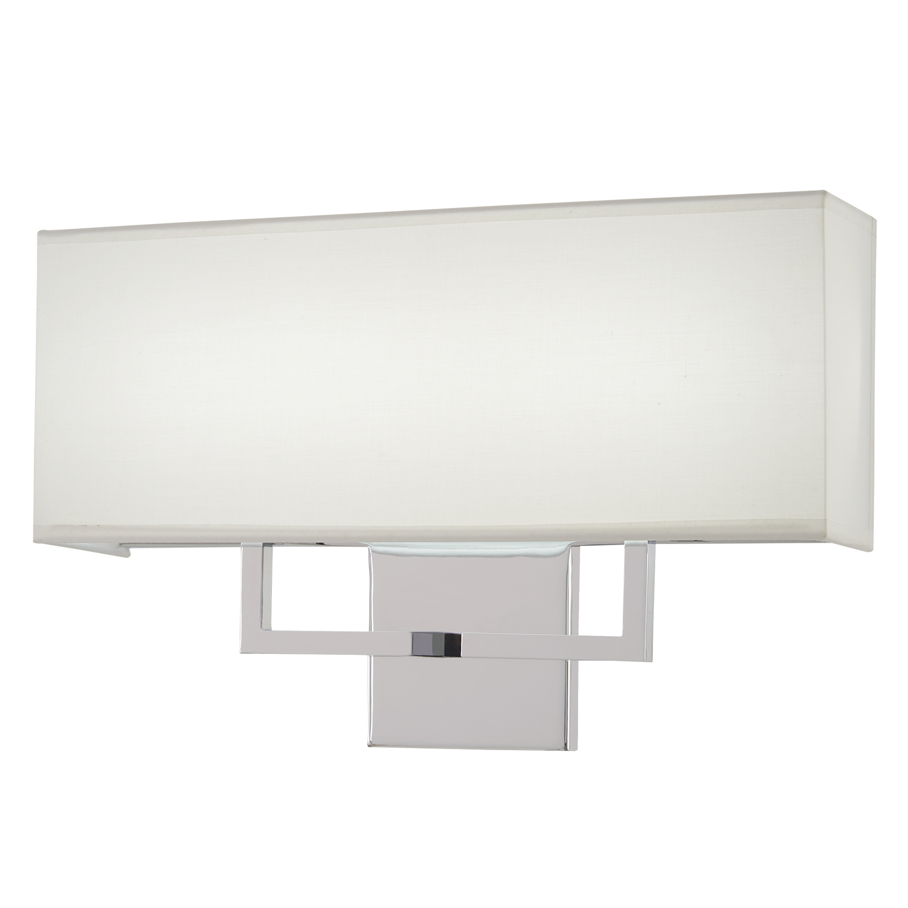 This transitional wall sconce combines modern LED efficiency with timeless design. The white fabric shade softens the high-output 1203 lumens while the exceptional 97 CRI ensures true color accuracy. ADA-compliant and dimmable for versatile applications.