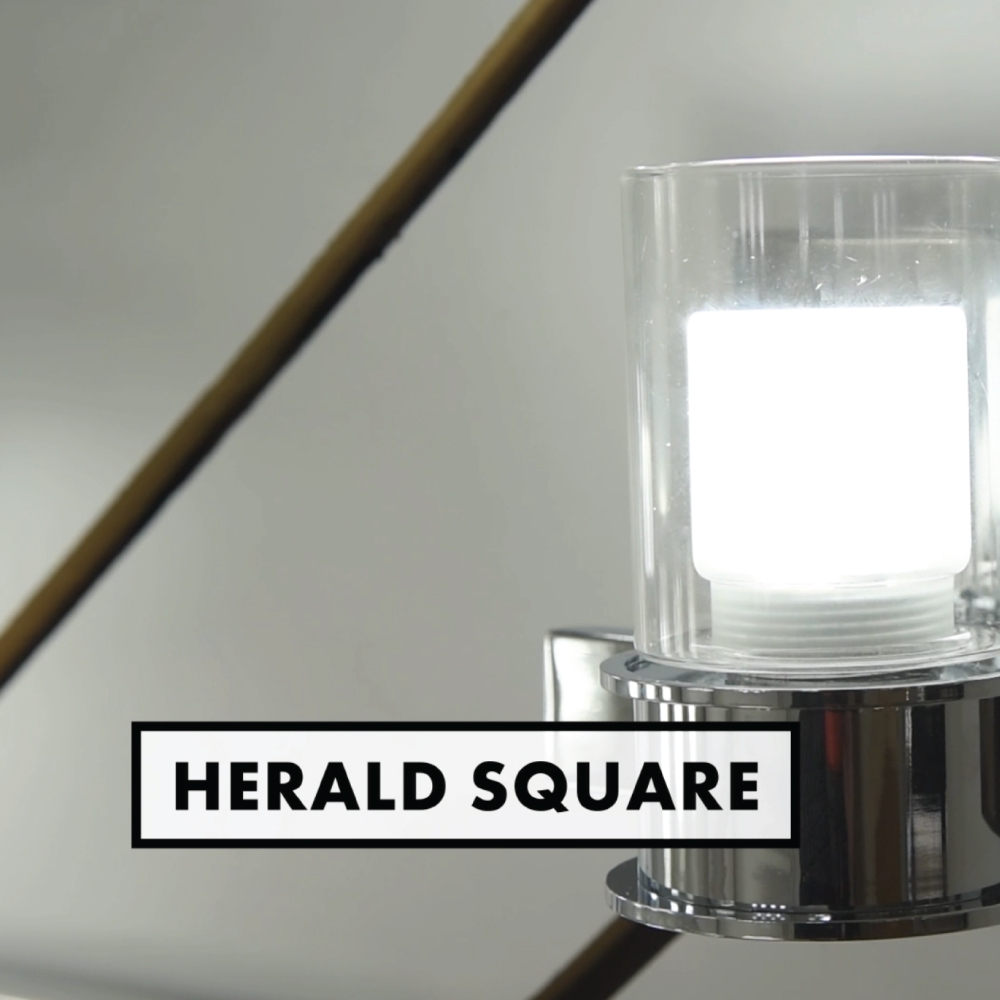 Herald Square - 4 Light LED Bath