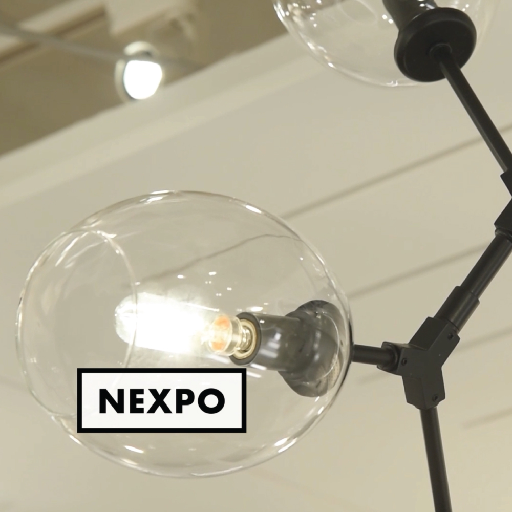 Nexpo - 3 Light Semi Flush