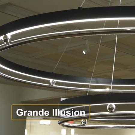 Grande Illusion - 49" LED Pendant