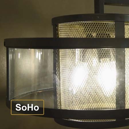 SoHo - 2 Light Wall Mount, a Robin Baron Design