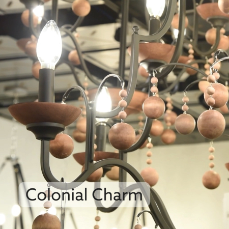 Colonial Charm - 5 Light Chandelier