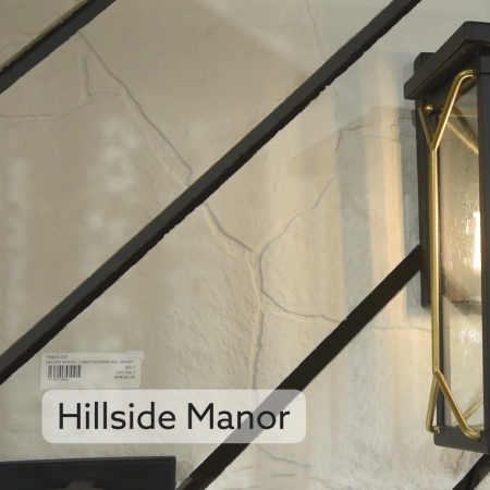 Hillside Manor - 1 Light Outdoor Wall