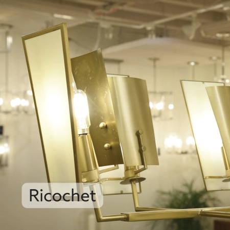 Ricochet - 8 Light 2 Tier Chandelier