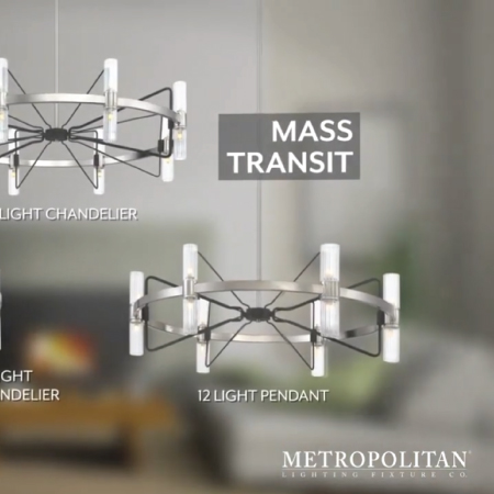 Mass Transit - 30" LED Pendant