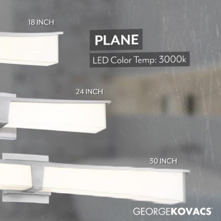 Plane - 1 Light LED Light Bath