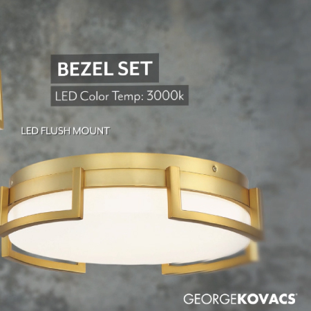 Bezel Set - LED Flush Mount