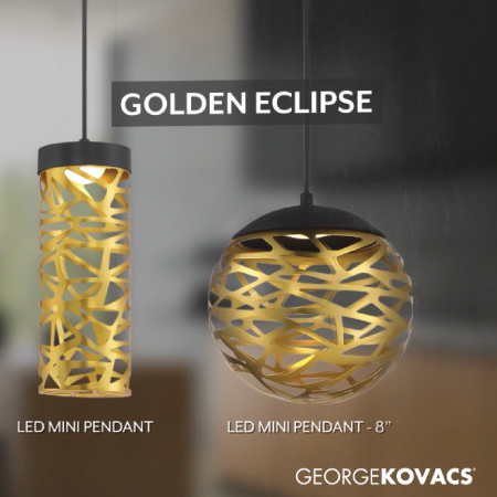 Golden Eclipse - LED Mini Pendant