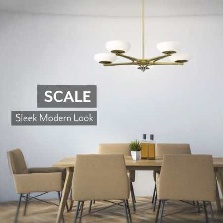 Scale - LED 6 Light Island