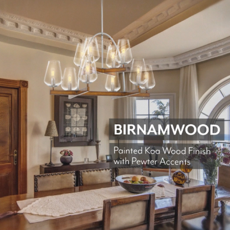 Birnamwood - 4 Light Chandelier