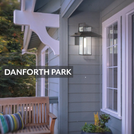 Danforth Park - 1 Light Wall Mount