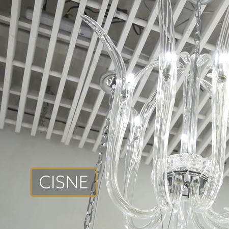 Cisne - 6 Light Pendant