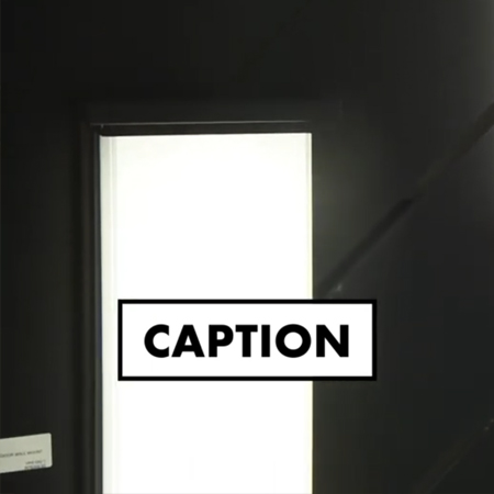 Caption - LED Wall Mount