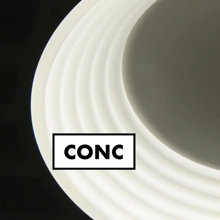 Conc - 13" LED Flush Mount