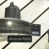 Abalone Point - 12" 1 Light Outdoor Wall Mount