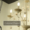Colonial Charm - 3 Light Semi Flush