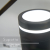 Supotto - 10" 2 Light LED Outdoor Wall Sconce